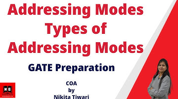 Addressing Modes | Types of Addressing Modes | COA GATE | GATE CSE Preparation