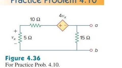 Practice Problem 4.10 | Thevenin  equivalent circuit |fundamental of electric circuit by Alexander