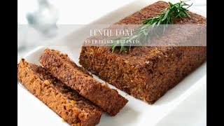 Lentil Walnut Loaf | Vegan, Grain-Free