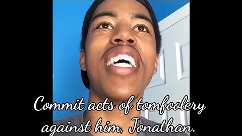 Prank him John. But it