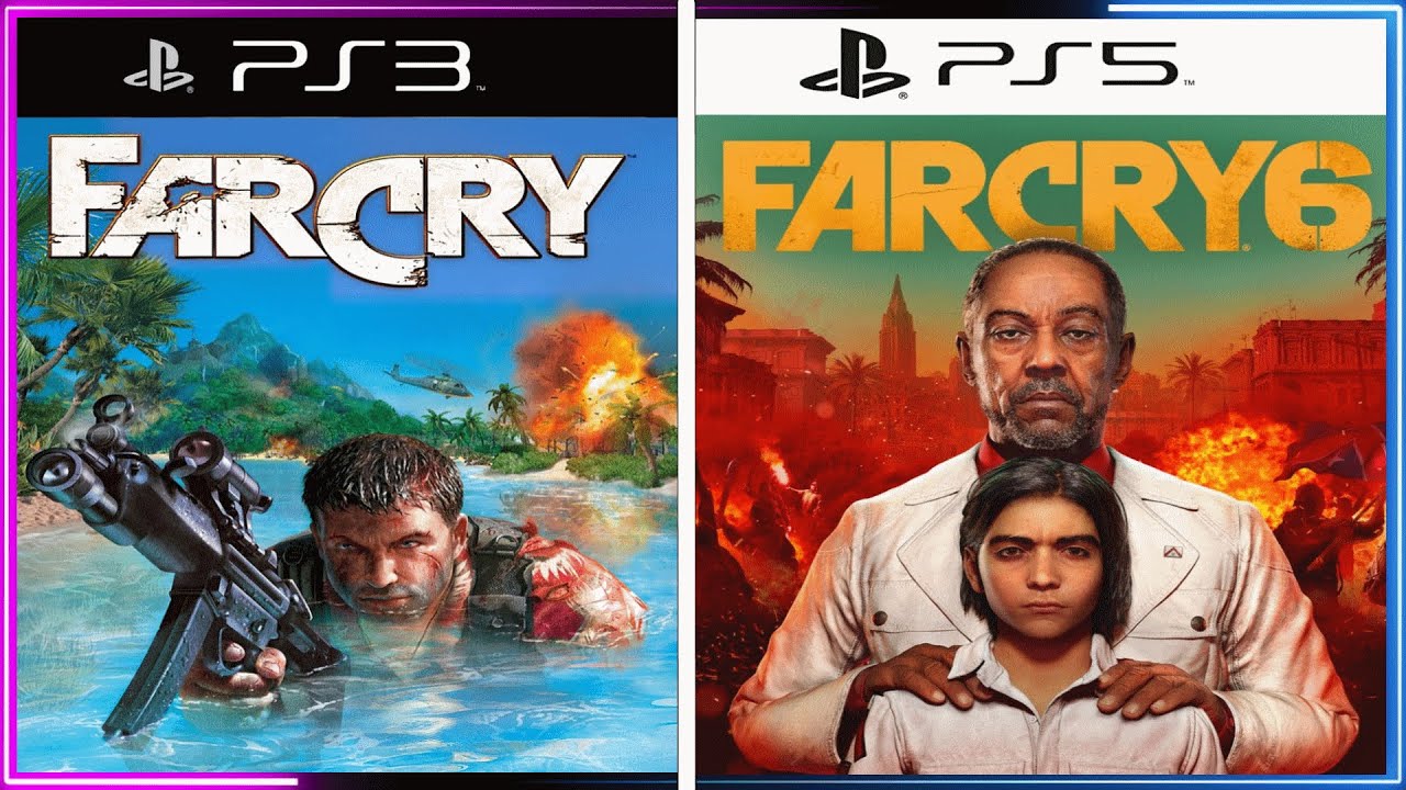 Far Cry PlayStation Evolution | PS3-PS5 (Far Cry 1 - Far Cry 6) - YouTube