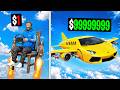 $1 vs $1,000 vs $1,000,000 FLYING CAR!