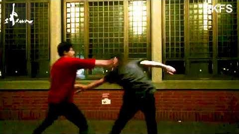 Incredible fighting techniques of Eight-step praying mantis kung fu  #1 | Leon Chu (朱思勳) in Taipei