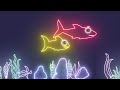 Baby shark   neon version