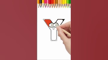Draw the letter Y #shots