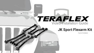 TeraFlex Install: JK Sport 8 FlexArm Kit