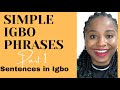 Igbo lesson 9  learn igbo phrases  short sentences in igbo language for beginners