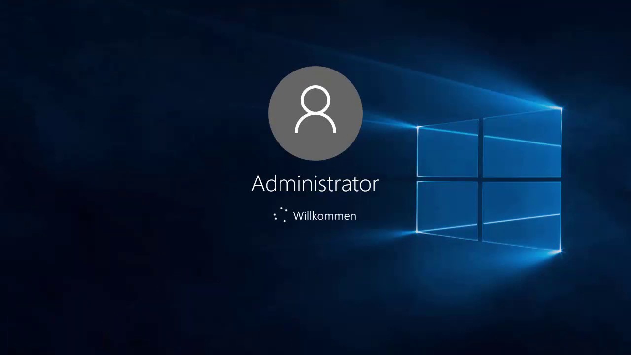 Update New Windows 10 Benutzer mit administrativen Rechten wiederherstellen