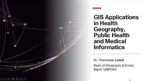 GIS Applications in Health Geography - 4