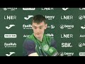 Dylan Levitt's Press Conference: Hibernian vs Dundee | William Hill Premiership