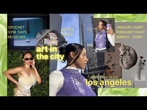 I am my own muse ִֶָ۶ৎ˖ִ birthday season vlog, museums, routines, creative reset, spring diaries ⭐️