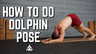 Dolphin Pose (How To Tutorial For Men Beginners) | Man Flow Yoga