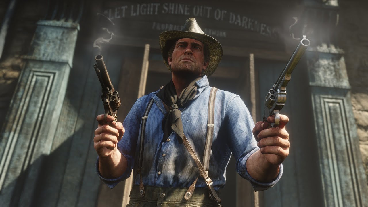 Arthur Morgan brutal outlaw quickdraw Red dead redemption2 modded pc ...