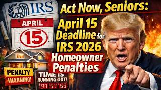 Act Now, Seniors: April 15 Deadline for IRS 2026 Homeowner Penalties
