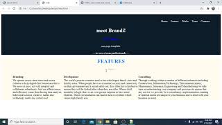 web design tutorial in bangla psd to html part 3