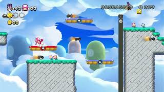 Super Mario Deluxe Meringue Clouds 3 Switchback Hill