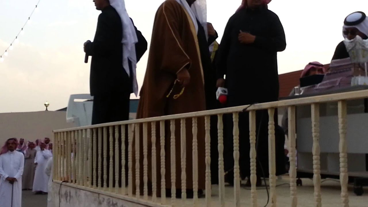 قصيدة سعيد بن هضبان..حفلة ال عيسى بلحارث ١٤٣٤/٢/٧