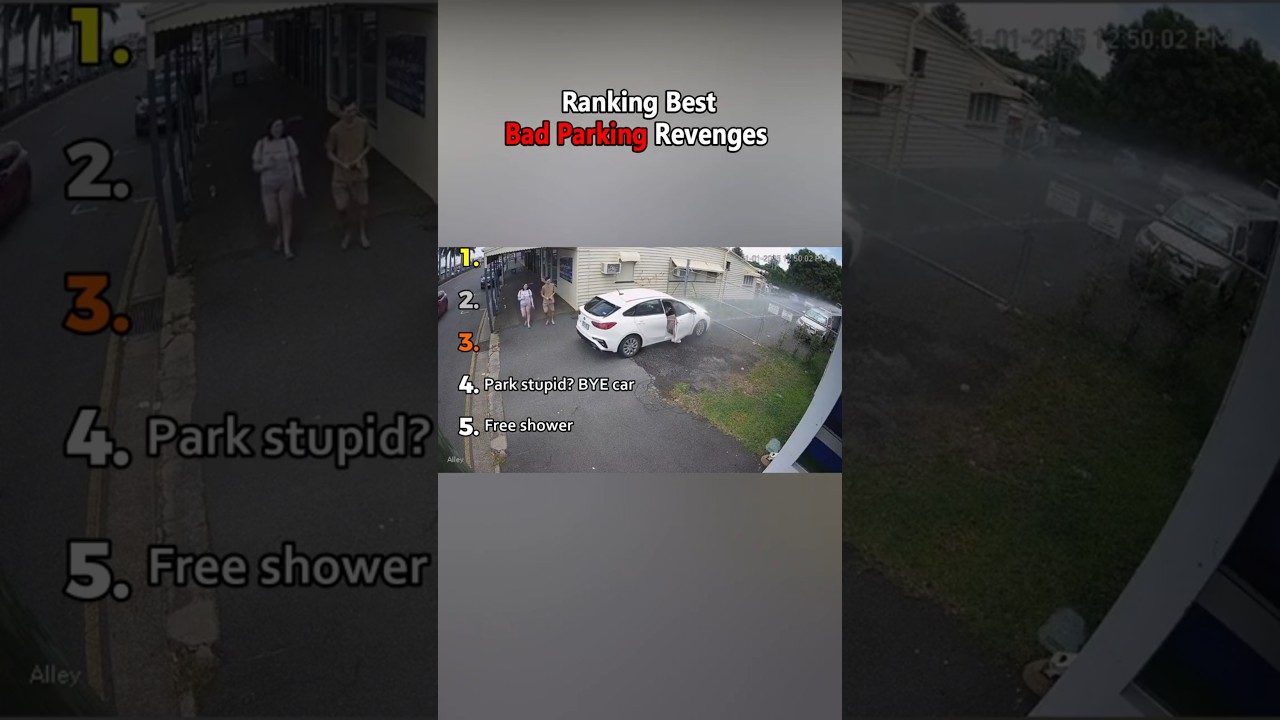 Рейтинг лучших моментов мести за плохую парковку 
