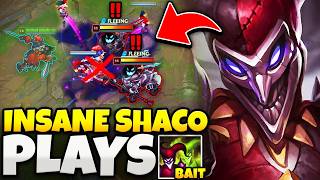 WHEN PINK WARD GOES CRAZY ON AP SHACO!! (INSANE OUTPLAYS)