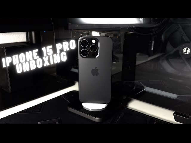 iPhone 15 Pro Max (Black Titanium) Unboxing 