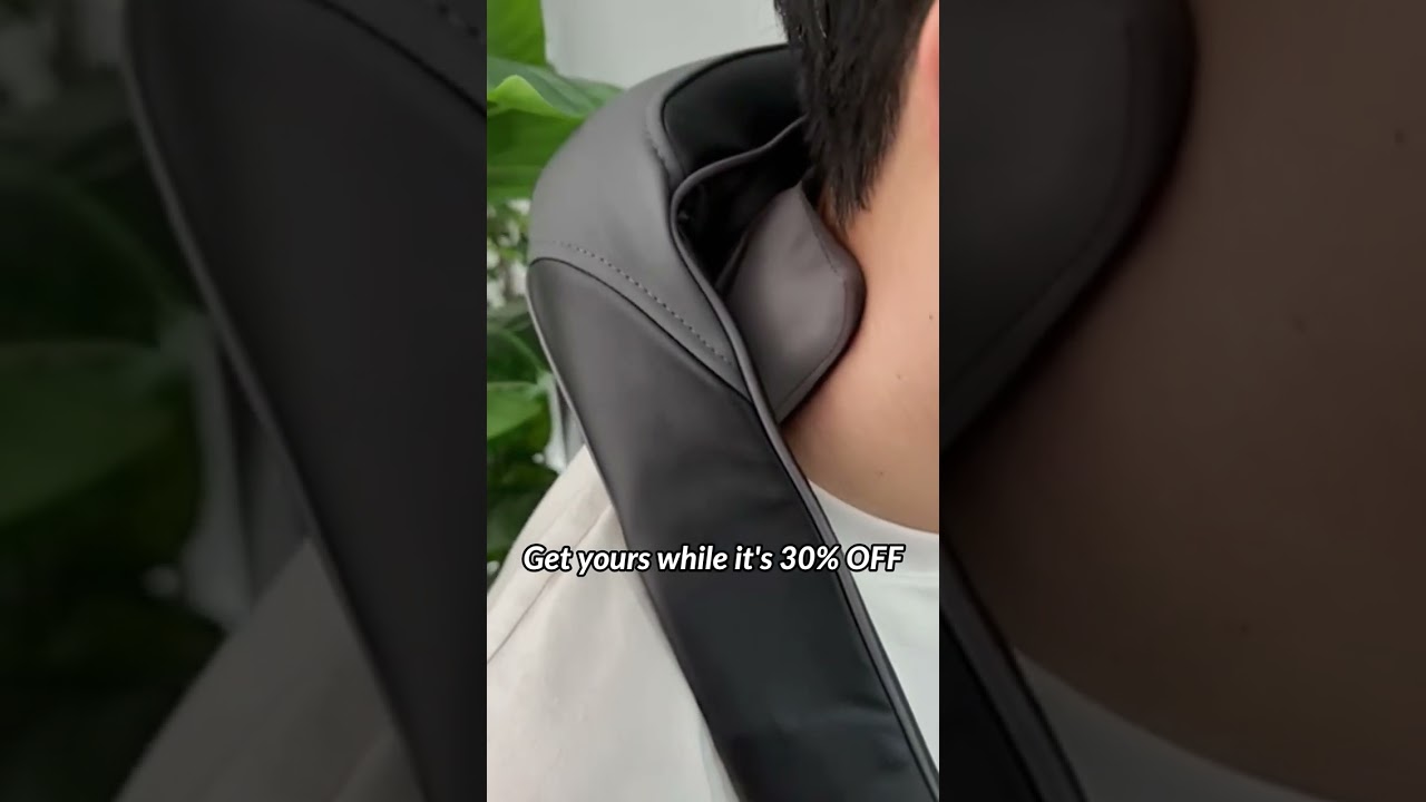 Indulge in instant relief with our Neck
Massager! 💆‍♂ 