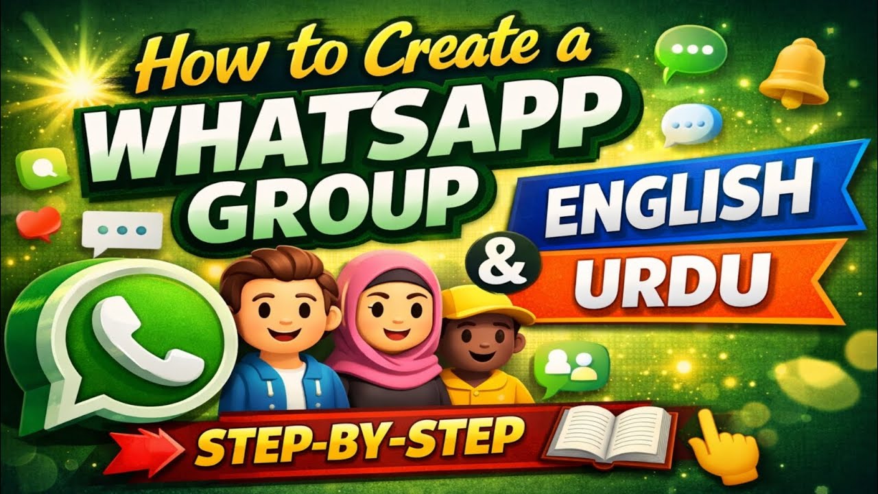 How To Create Whatsapp Group 2026 || Only Admin Can Post Whatsapp