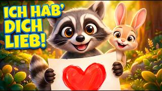 💝 Mama, Papa, ich hab dich lieb! ♫ Muttertag & Vatertag Kinderlied | Die Wald-Wusler