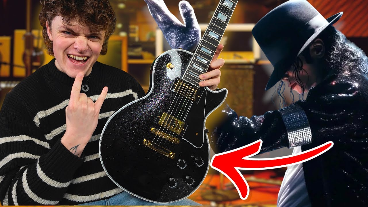 Король поп-музыки Gibson!! - Les Paul Custom 2024 Black Sparkle M2M 🤯