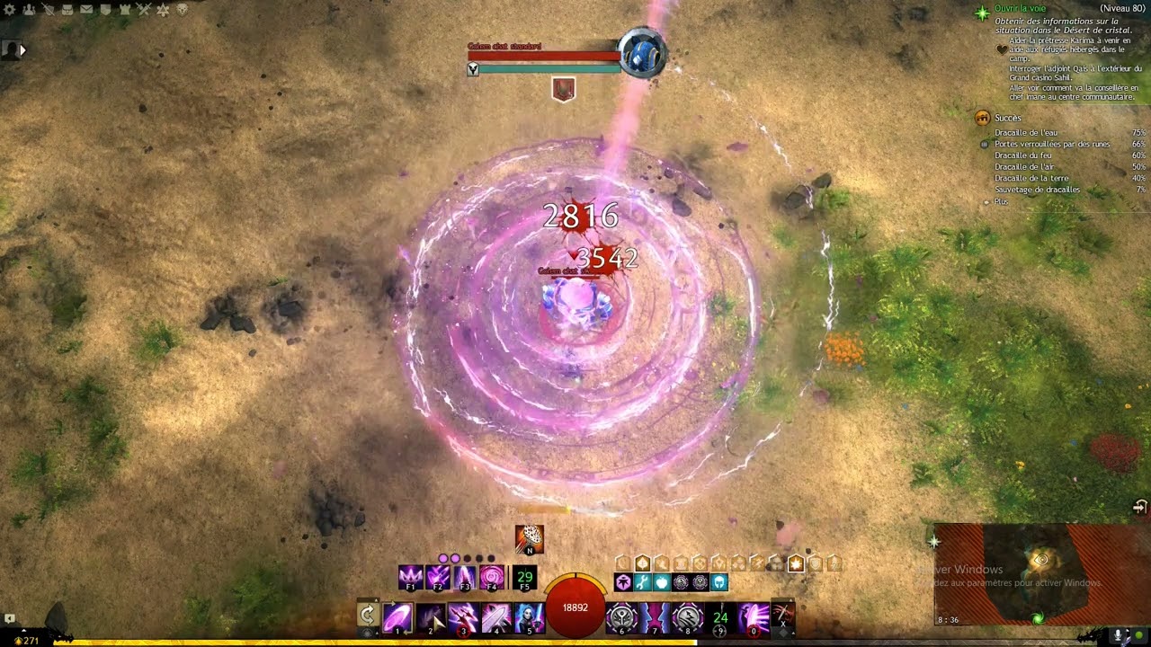 Gw2 - Envoûteur virtuose DPS simplifié PVE