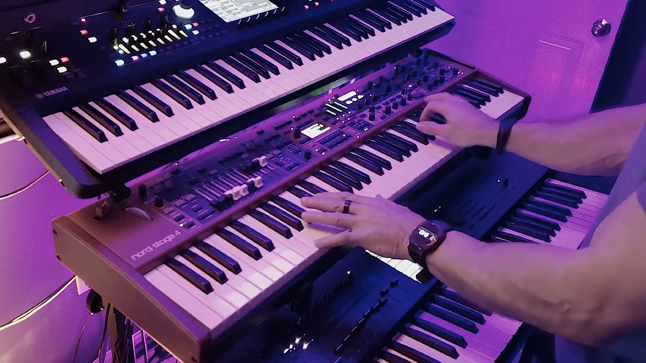 Widor Toccata - a simple rendition on the Nord Stage 4