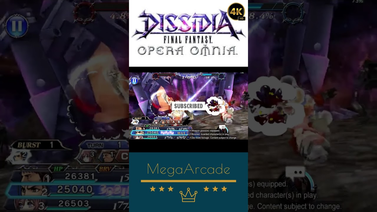 Auron Force BURST Showcase! 4K 