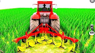 Real Farming Game Tractor Simulator - Harvesting Wheat Crops - Android GamePlay screenshot 5