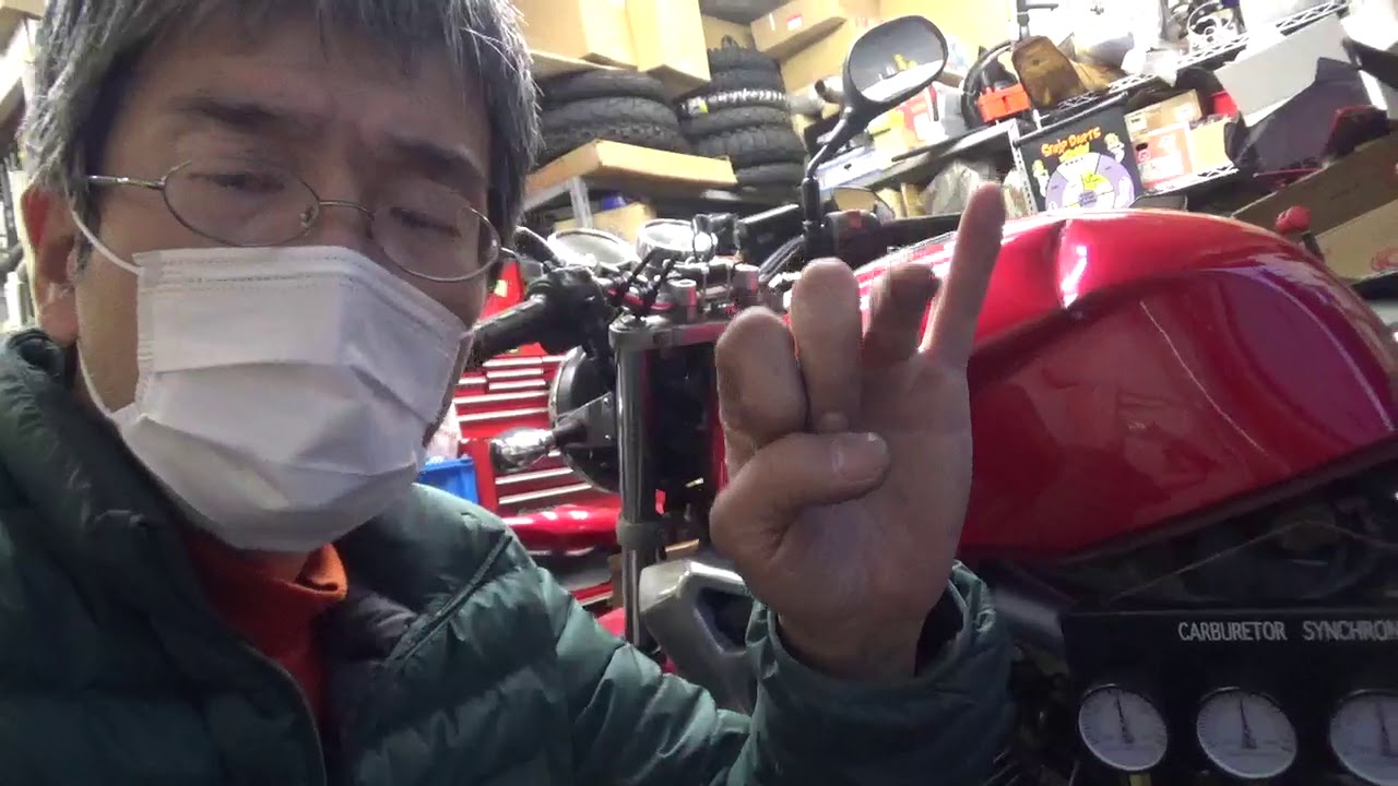 バリオスのガスケット交換後の始動点検です。 - YouTube