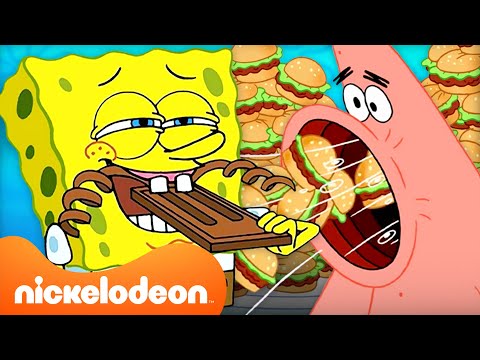 SpongeBob 60 Minut Uczty SpongeBoba SpongeBobOfficial Nickelodeon Polska 