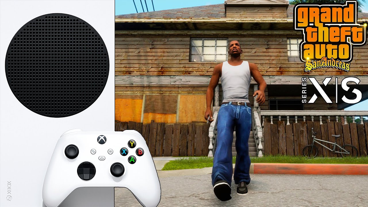 Grand Theft Auto San Andreas - The Definitive Edition Xbox Series S ...