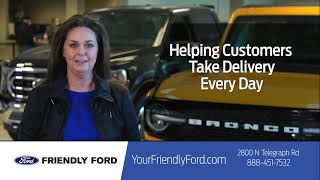 Friendly Ford: We're dedicated to our customers!