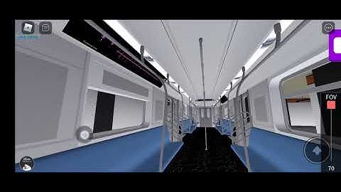 IRT Via D line: R188 subway car Display