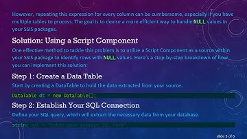 Handling NULLs in Multiple SSIS Columns Made Easy