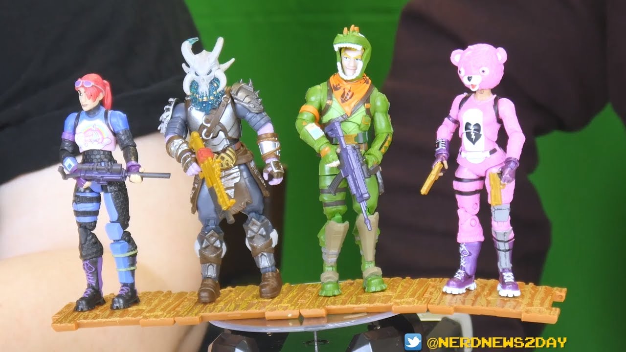 "Fortnite Squad Mode" figure review from Jazwares