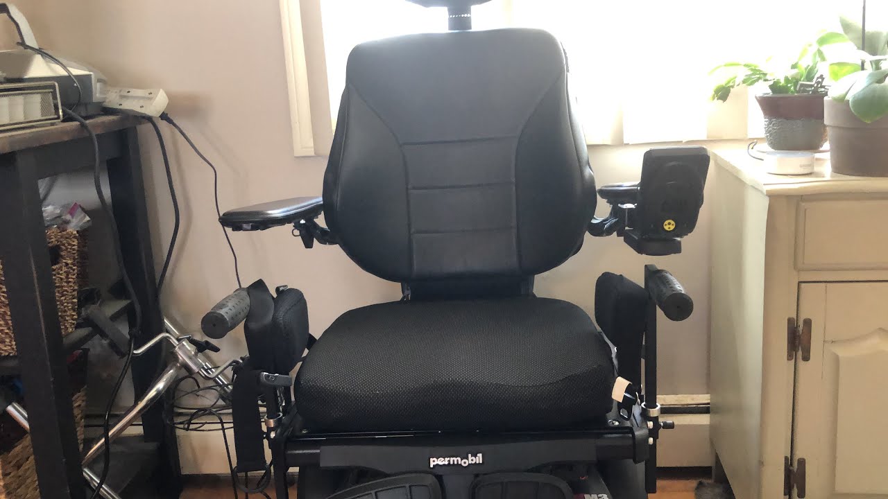 MY PERMOBIL (M3) POWER WHEELCHAIR TOUR (5.3.19) - YouTube