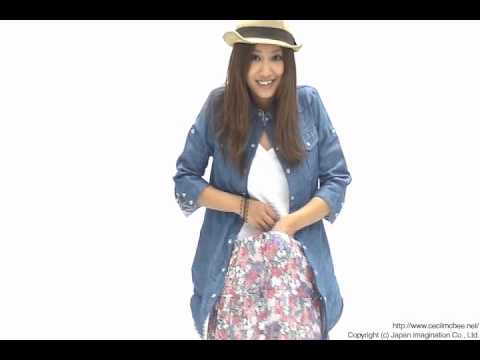 花柄ロングスカート セシルマクビー公式通販サイト Youtube