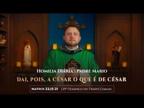 Daily Homily | Sunday - 29th Sunday in Ordinary Time - (Mt 22:15-21)