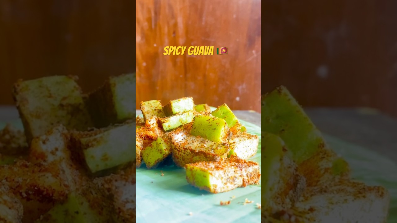 Spicy Guava Delight | Quick & Tasty Street-Style Snack👌