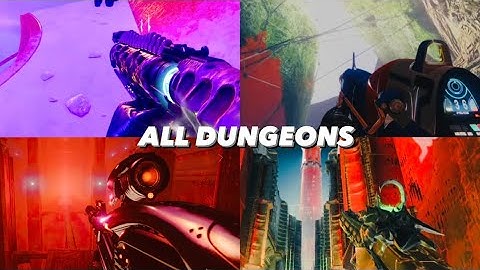 Destiny 2 ALL DUNGEONS (Up to Duality) - PS5/4K - No Commentary