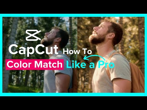 Correspondance des couleurs dans CapCut || Faire correspondre toutes les vidéos dans CapCut