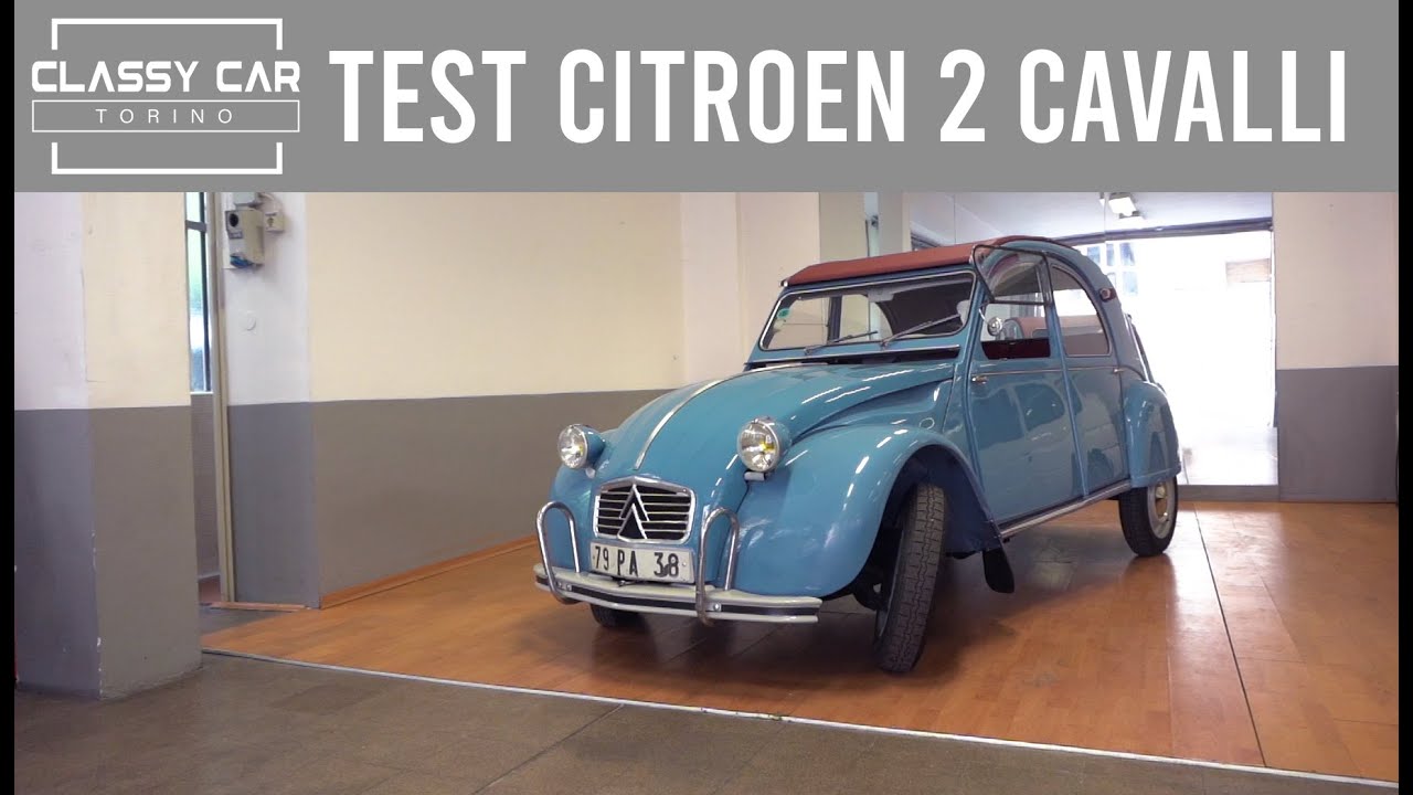 RIMETTIAMO IN STRADA L'ICONICA CITROEN 2CV AZAM (1963)