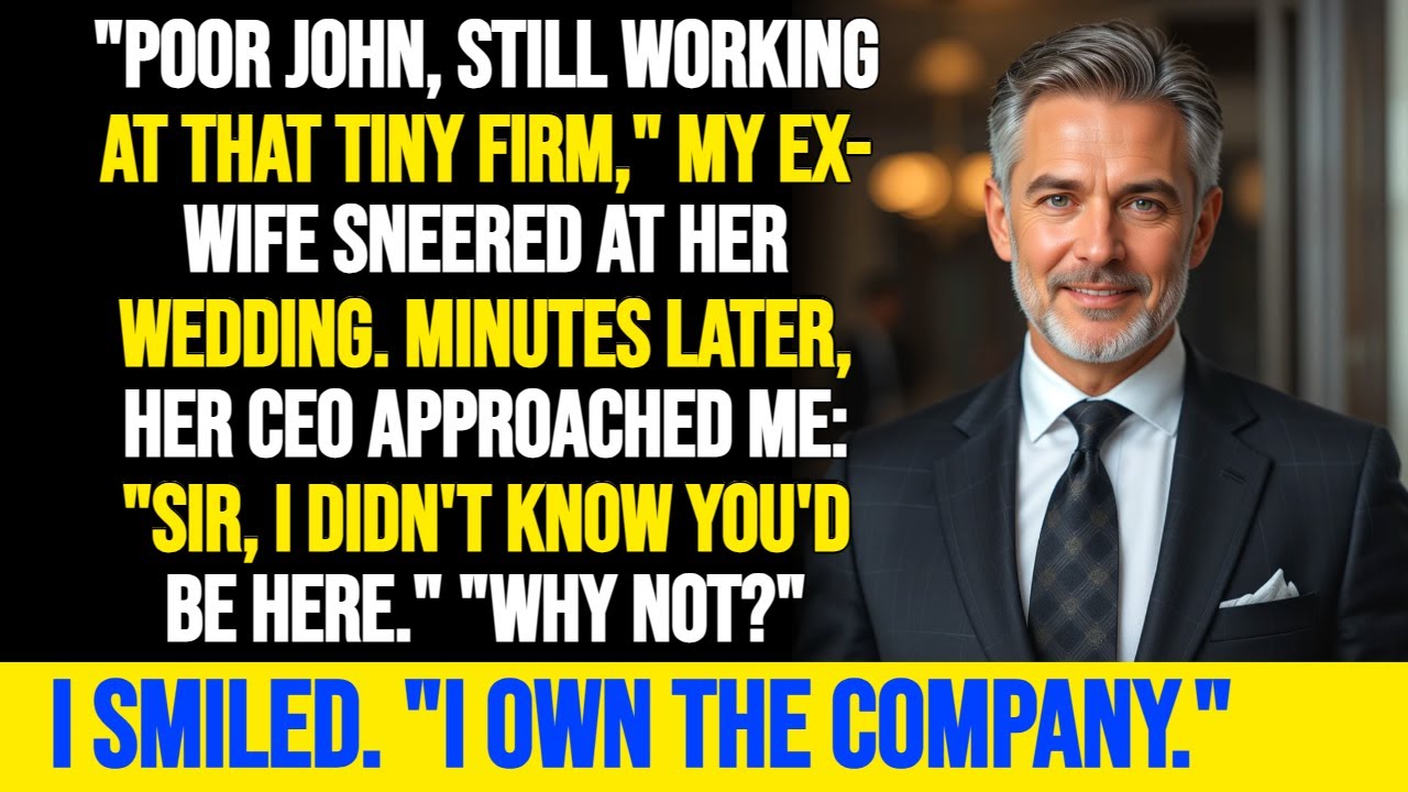 Outline Video "POOR JOHN STILL AT THAT TINY FIRM" My Ex Mocked Me At Her Wedding - Then I DESTROYED Her Life