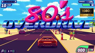 80s OVERDRIVE (2020) - Gameplay (PC/Win 10) [1080p60FPS]