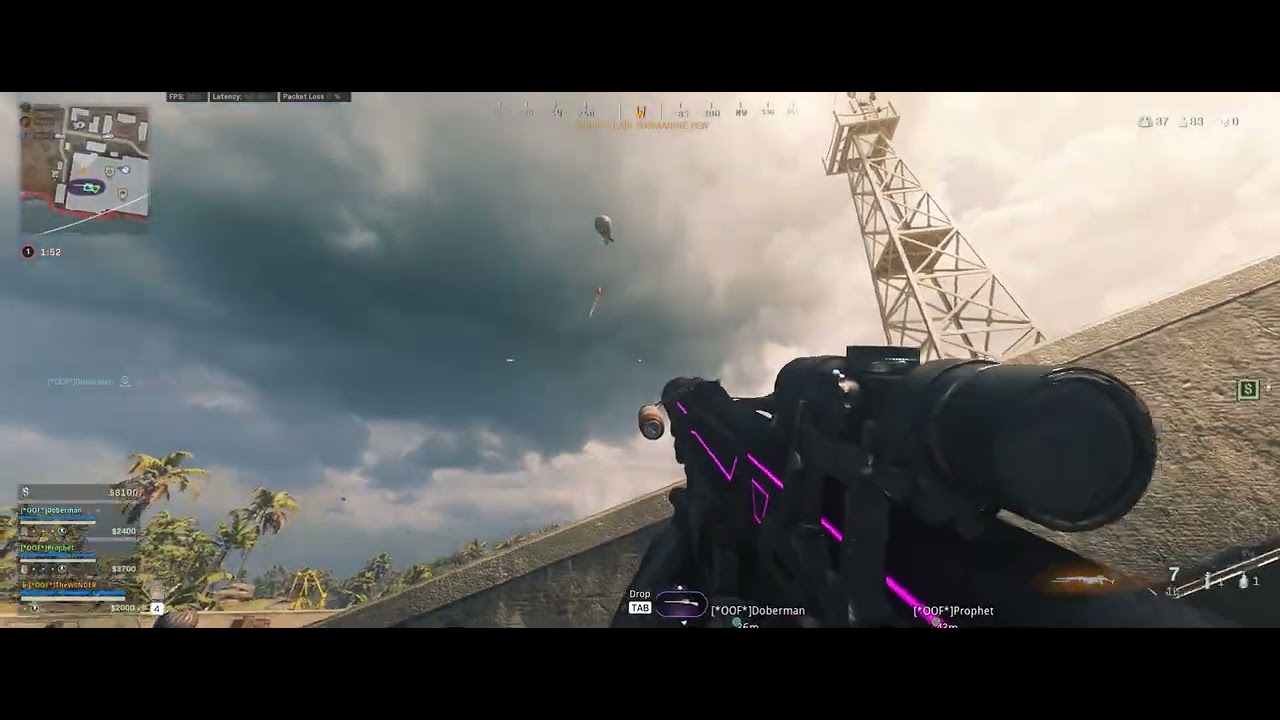 Call of Duty : WarZone. Boom, headshot!