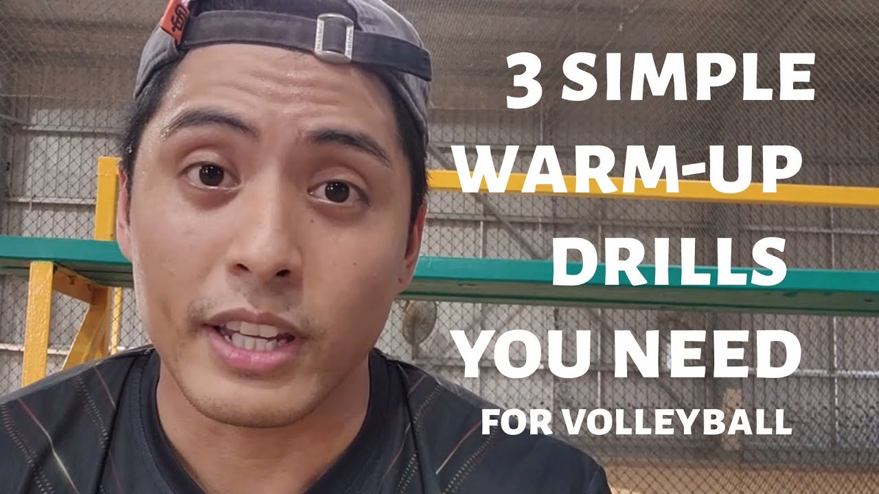 3 Simple WarmUp Drills You Need For Volleyball beach volleyball 